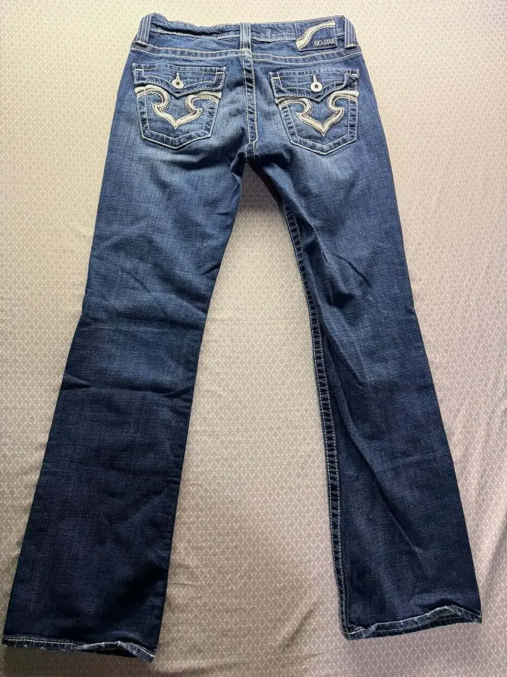 Big Star Remy Low Rise Fit Jeans Size 28R - Picture 10 of 16